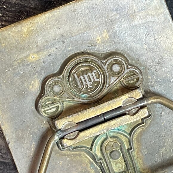 Vintage Wells Fargo & Co California Train Brass Belt Buckle Only - Picture 4 of 6